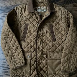 Crewcuts quilted field jacket